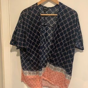 Torrid open blouse 00